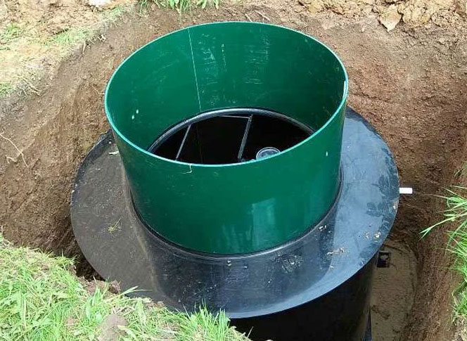 Наращивание горловины септика Наращивание горловины септика в Отрадном